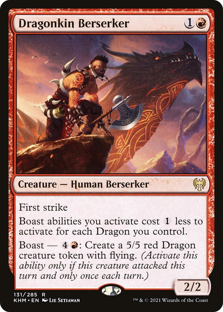 Dragonkin Berserker (131) [KHM] - MTG Single