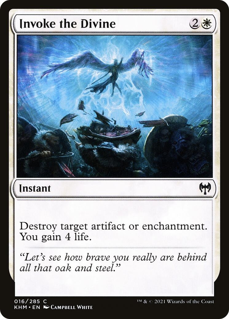 Invoke the Divine (16) [KHM] - MTG Single