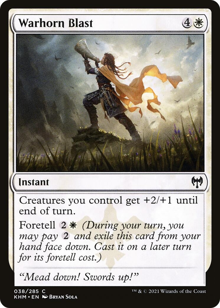 Warhorn Blast (38) [KHM] - MTG Single