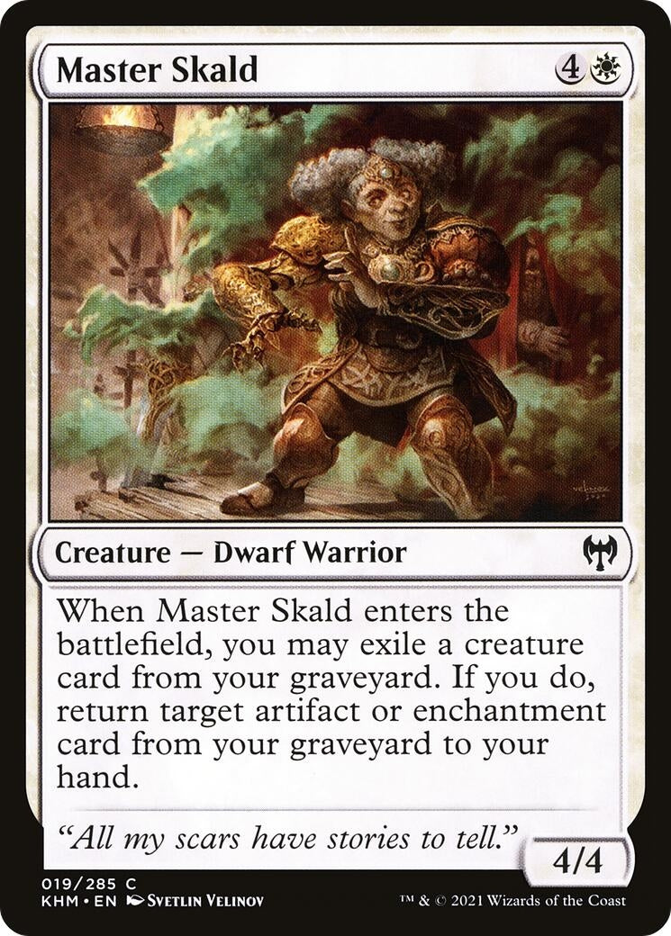 Master Skald (19) [KHM] - MTG Single