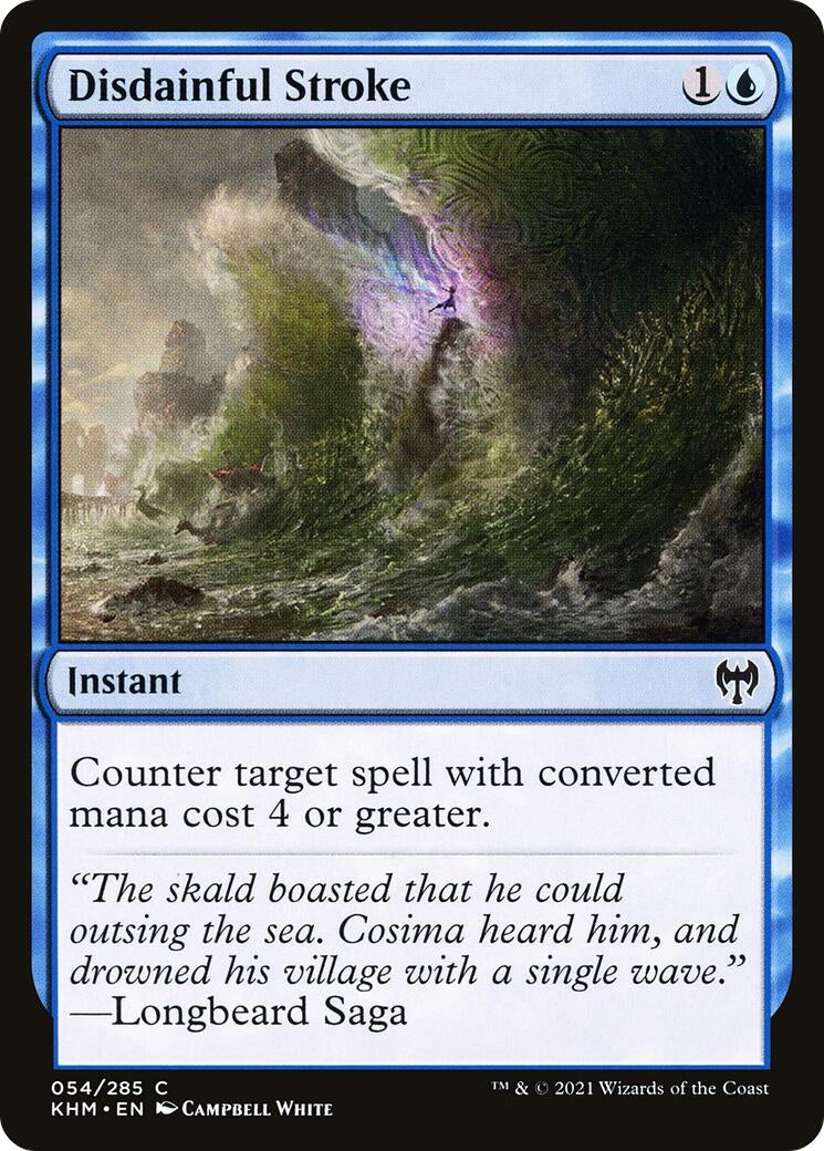 Disdainful Stroke (54) [KHM] - MTG Single