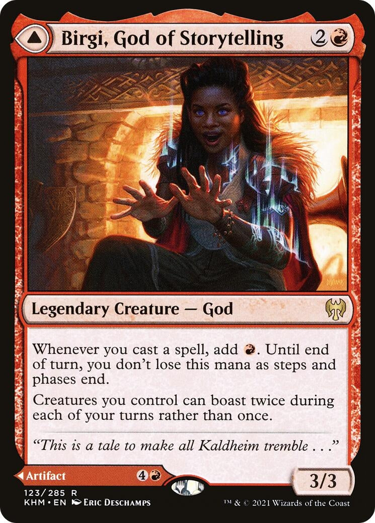 Birgi God of Storytelling (123) [KHM] - MTG Single