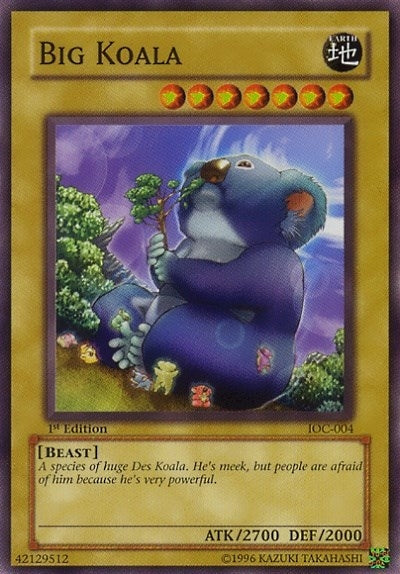 Big Koala (4) - YuGiOh Single