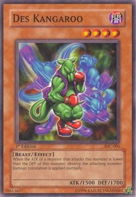 Des Kangaroo (5) - YuGiOh Single