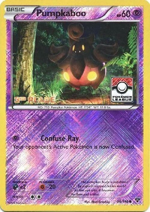 Image for Pumpkaboo - 56/146 (Pokemon League) [3rd Place] (056/146) (League & Championship Cards) - Pokemon