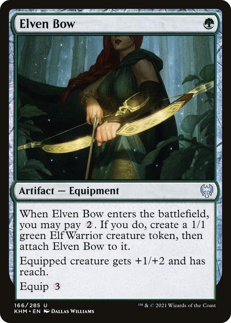 Elven Bow (166) [KHM] - MTG Single