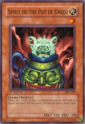 Spirit of the Pot of Greed (9) - YuGiOh Single