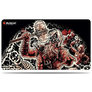 Kaldheim Toralf God of Fury Playmat for Magic The Gathering - Playmats Sealed