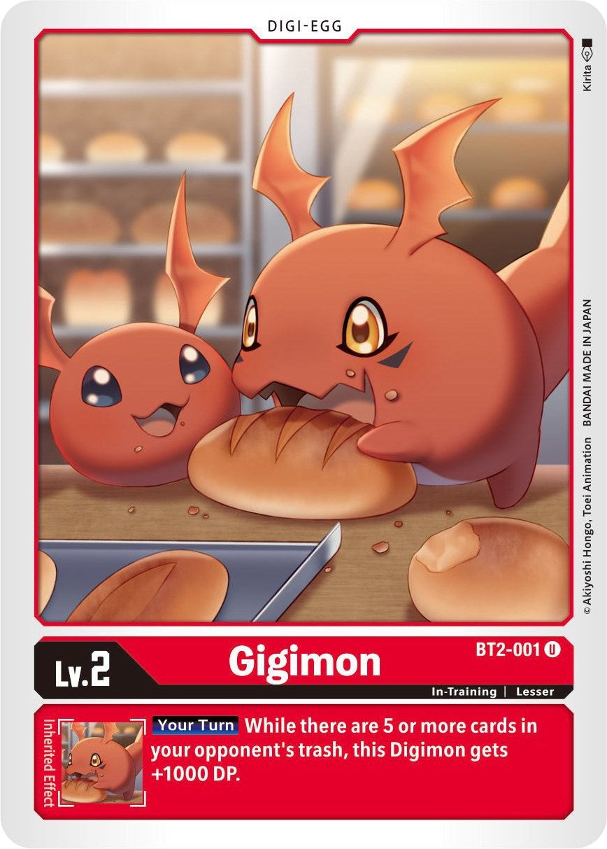 Gigimon (2001) [BT01-03] - Digimon Card Game Single