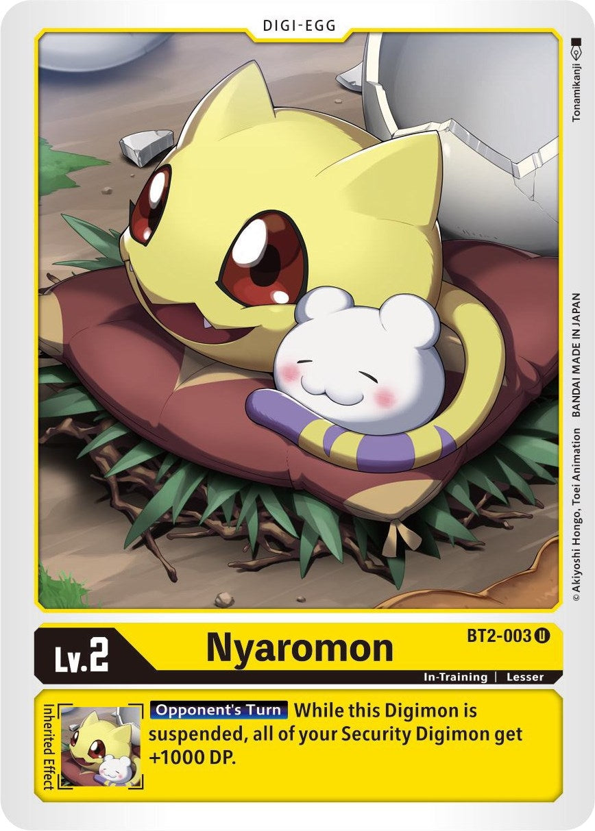 Nyaromon (2003) [BT01-03] - Digimon Card Game Single
