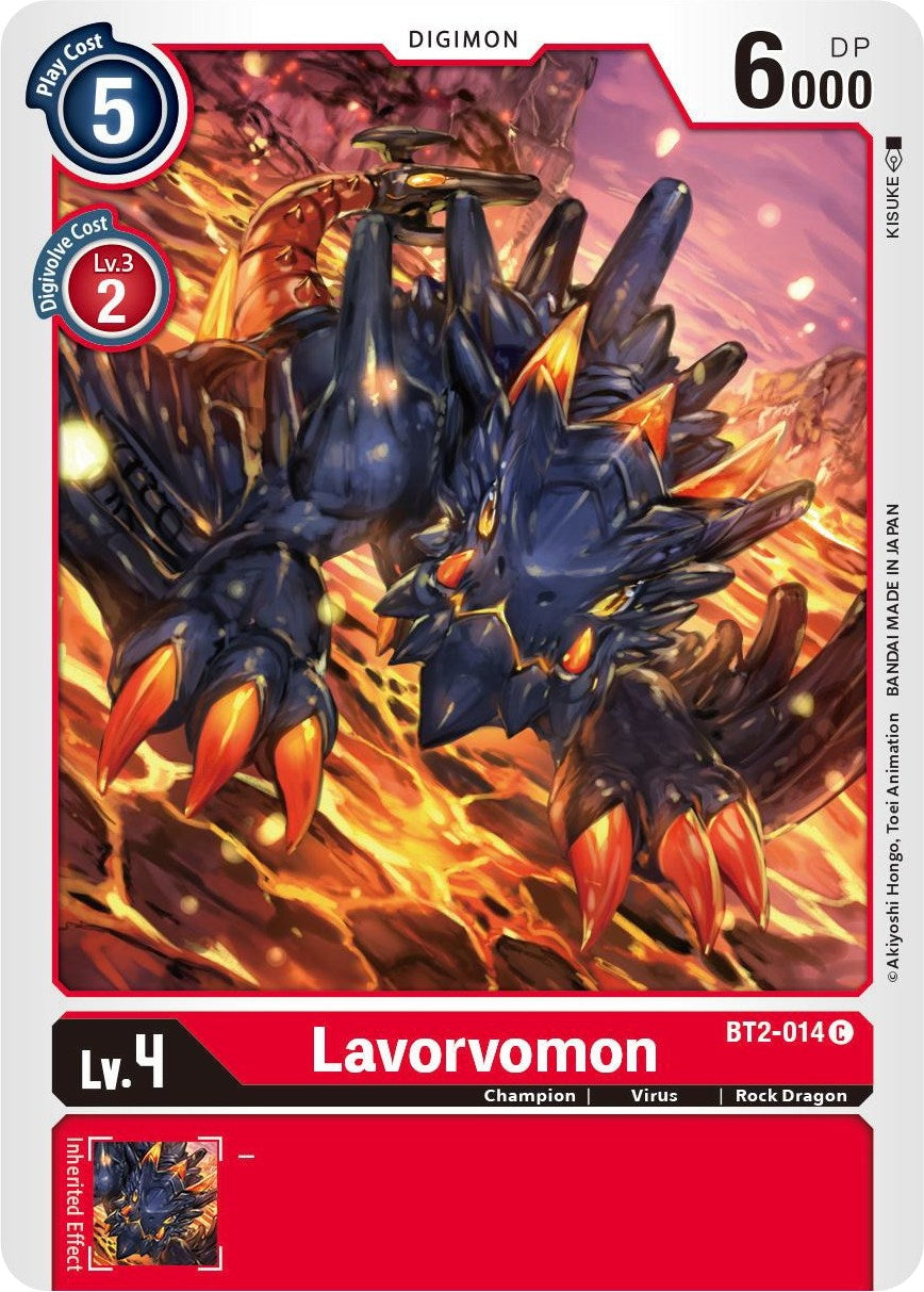 Lavorvomon (2014) [BT01-03] - Digimon Card Game Single