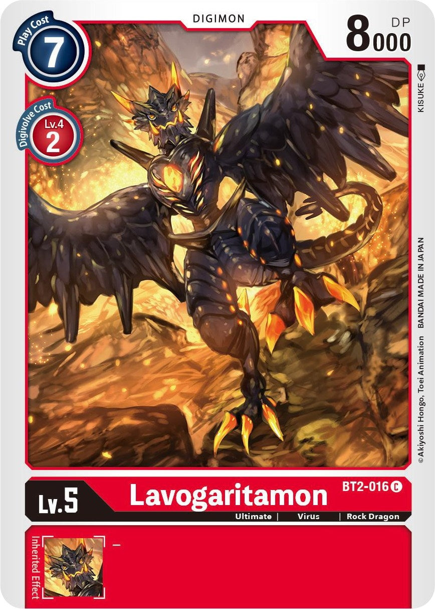 Lavogaritamon (2016) [BT01-03] - Digimon Card Game Single
