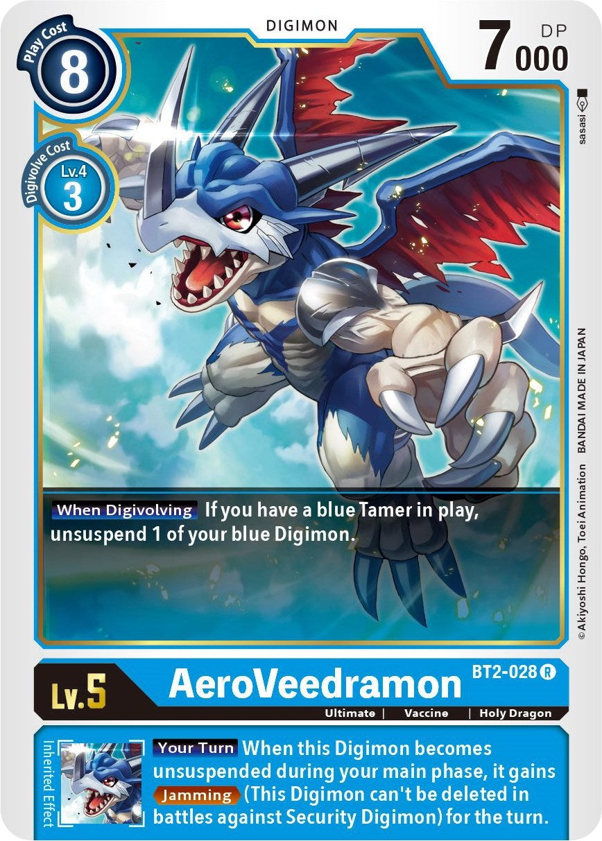 AeroVeedramon (2028) [BT01-03] - Digimon Card Game Single
