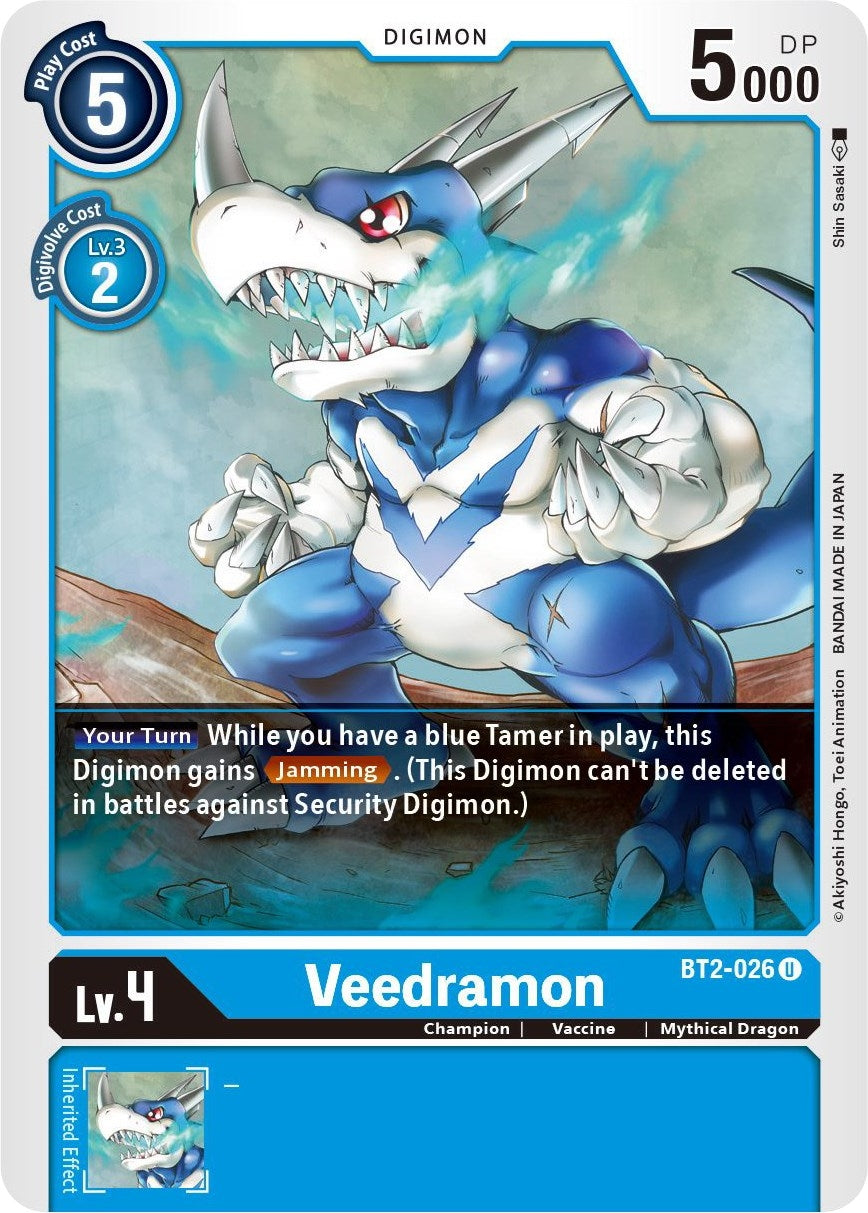 Veedramon (2026) [BT01-03] - Digimon Card Game Single