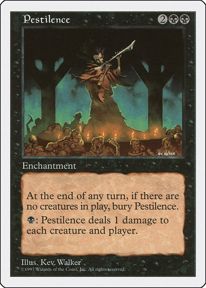 Pestilence [5ED] - MTG Single