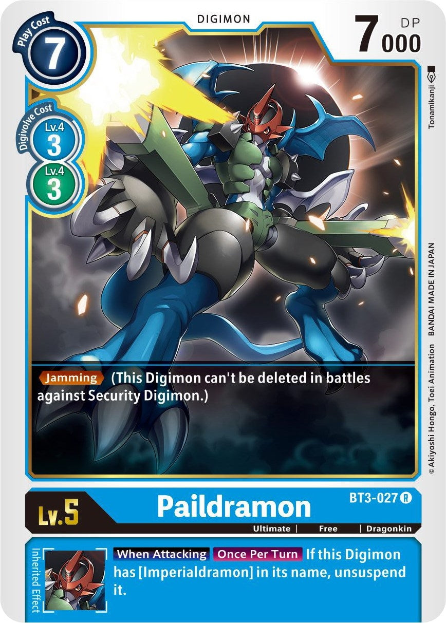 Paildramon (3027) [BT01-03] - Digimon Card Game Single