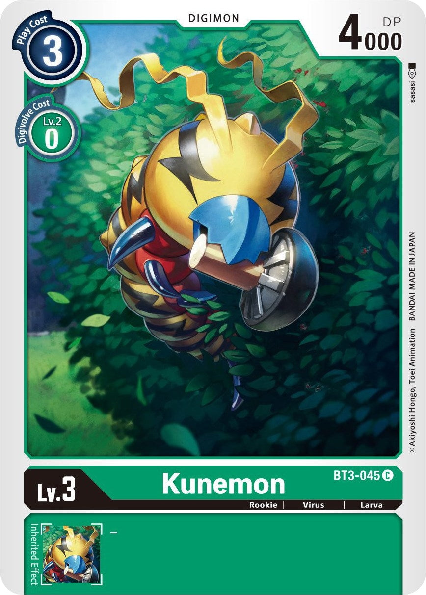 Kunemon (3045) [BT01-03] - Digimon Card Game Single