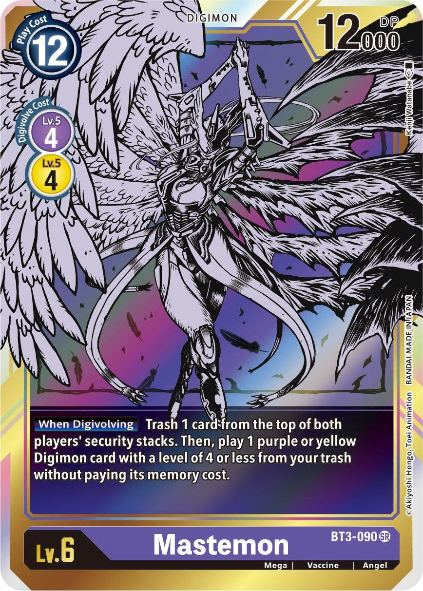 Mastemon (Alternate Art) (3090) [BT01-03] - Digimon Card Game Single