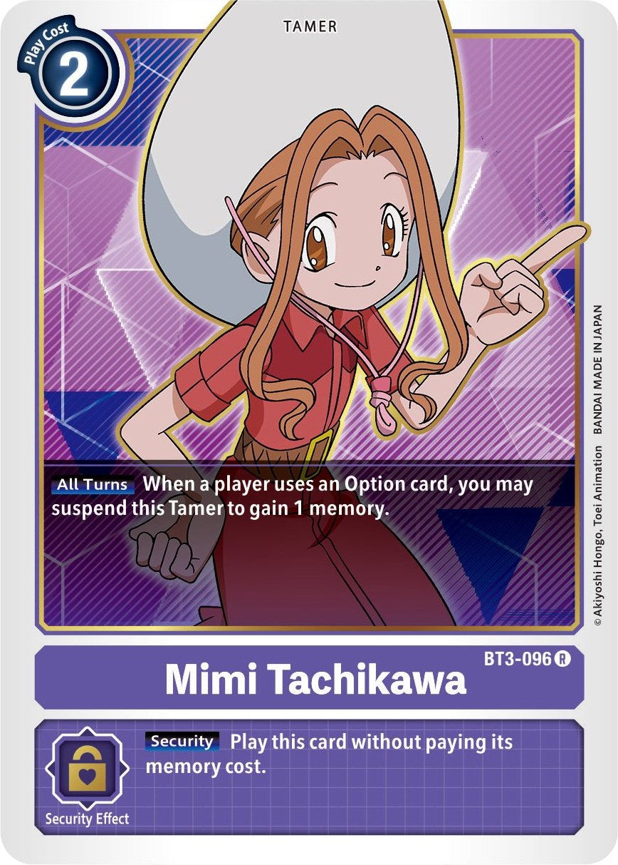 Mimi Tachikawa - BT3-096 (3096) [BT01-03] - Digimon Card Game Single