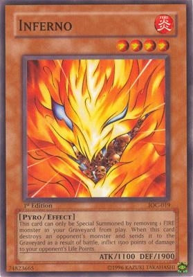 Inferno (19) - YuGiOh Single