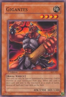 Gigantes (21) - YuGiOh Single