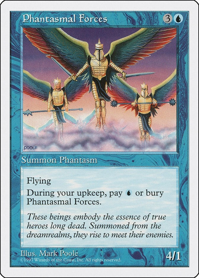 Phantasmal Forces [5ED] - MTG Single