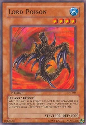 Lord Poison (28) - YuGiOh Single