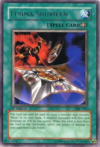 Fuhma Shuriken (31) - YuGiOh Single