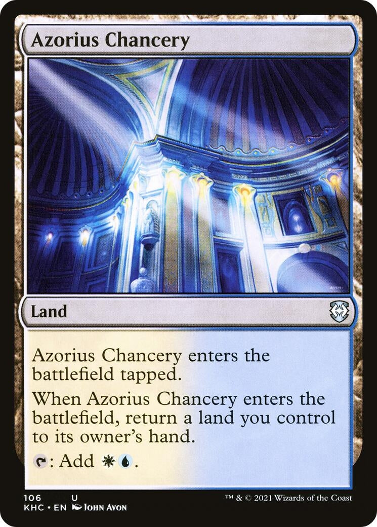 Image for Azorius Chancery (106) (Kaldheim) - Magic: The Gathering