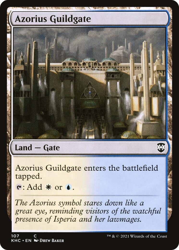 Image for Azorius Guildgate (107) (Kaldheim) - Magic: The Gathering