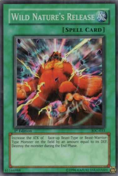 Wild Nature’s Release (33) - YuGiOh Single