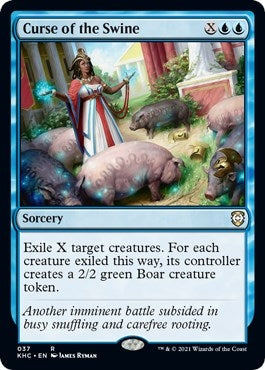 Curse of the Swine (37) [KHC] - MTG Single