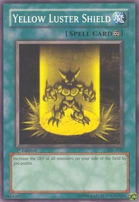 Yellow Luster Shield (37) - YuGiOh Single