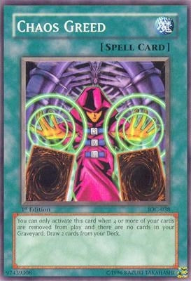 Chaos Greed (38) - YuGiOh Single