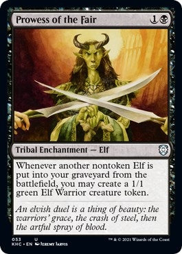 Prowess of the Fair (53) [KHC] - MTG Single
