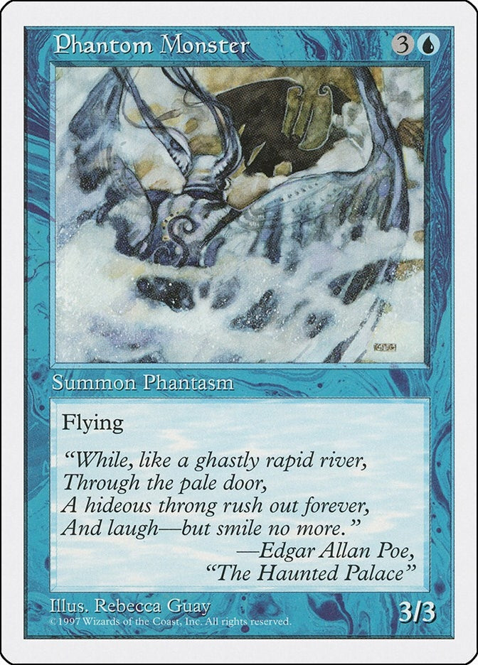 Phantom Monster [5ED] - MTG Single