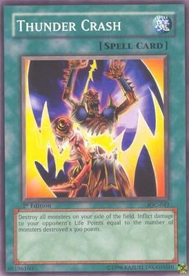 Thunder Crash (43) - YuGiOh Single