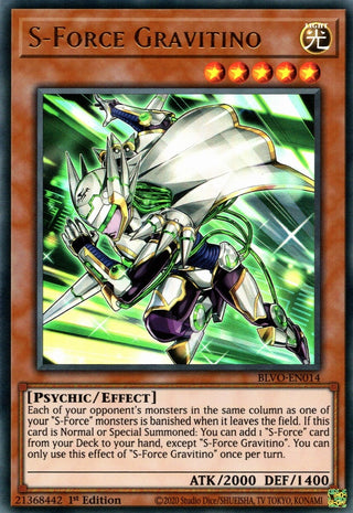 S-Force Gravitino (14) (BLVO) - YuGiOh Single