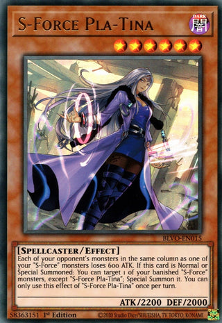 S-Force Pla-Tina (15) (BLVO) - YuGiOh Single
