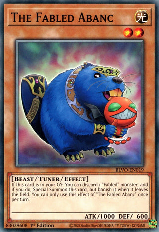 The Fabled Abanc (19) (BLVO) - YuGiOh Single