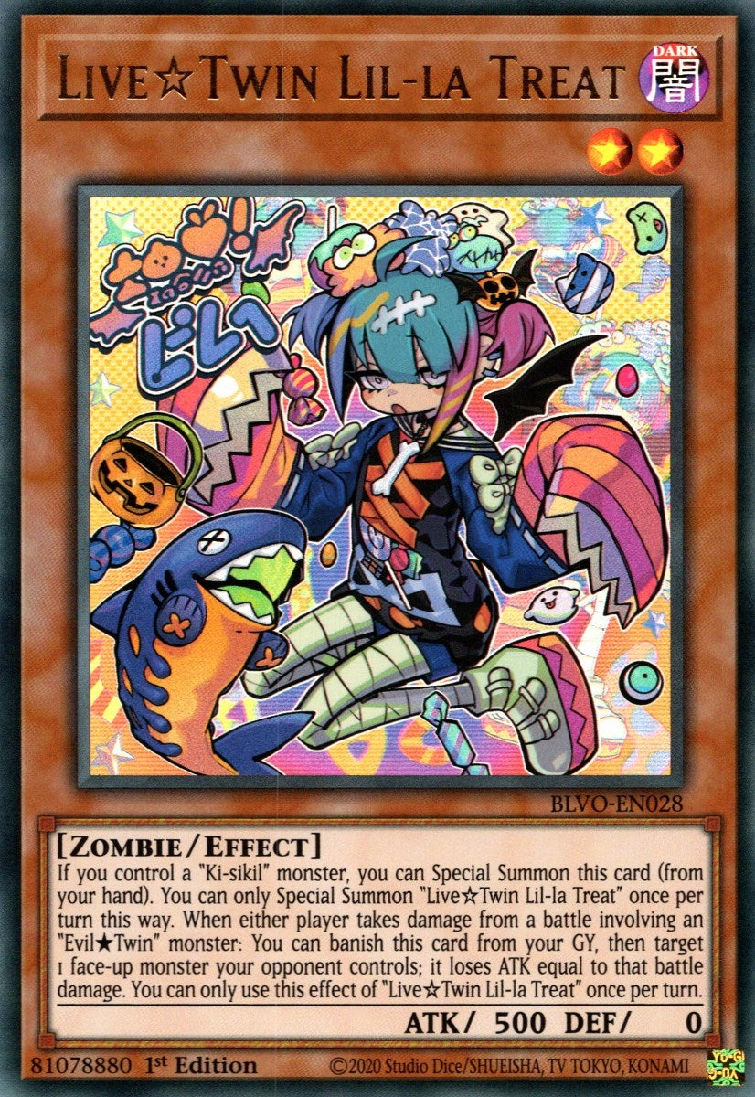 Live Twin Lil-la Treat (28) (BLVO) - YuGiOh Single