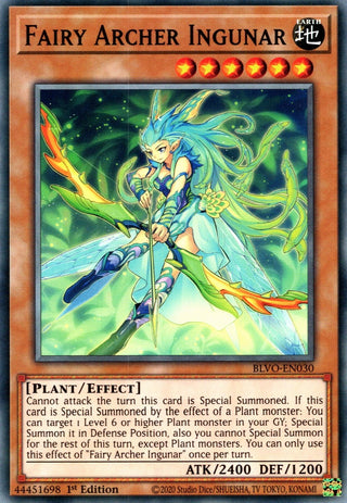 Fairy Archer Ingunar (30) (BLVO) - YuGiOh Single