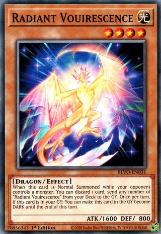 Radiant Vouirescence (31) (BLVO) - YuGiOh Single