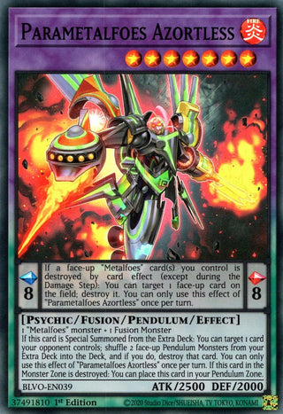 Parametalfoes Azortless (39) (BLVO) - YuGiOh Single