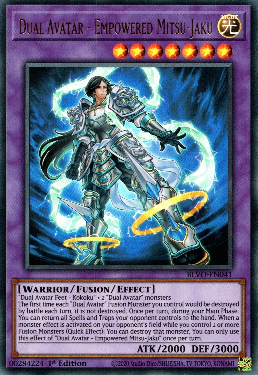 Dual Avatar - Empowered Mitsu-Jaku (41) (BLVO) - YuGiOh Single