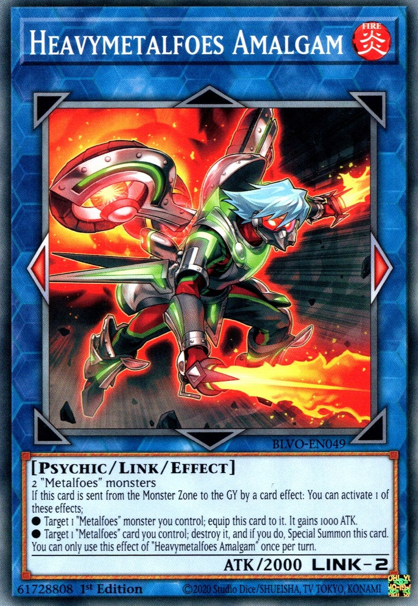 Heavymetalfoes Amalgam (49) (BLVO) - YuGiOh Single