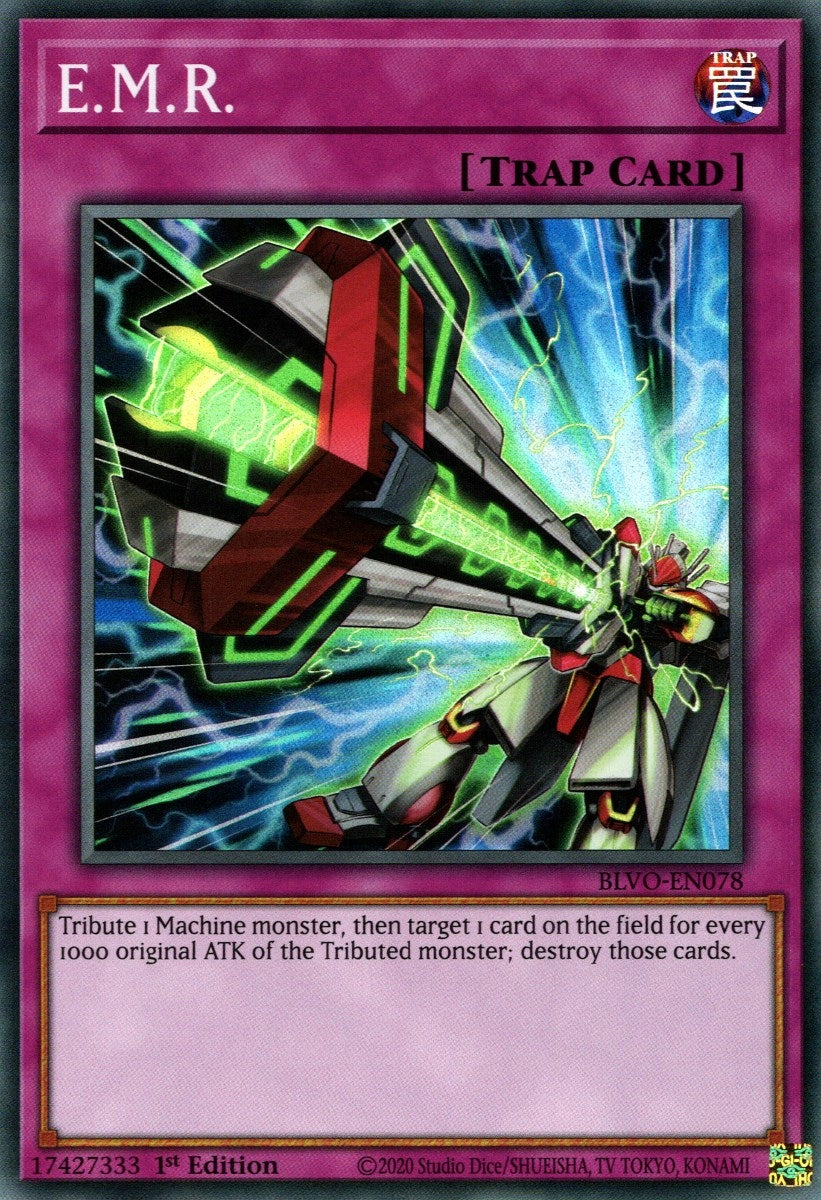 E.M.R. (78) (BLVO) - YuGiOh Single
