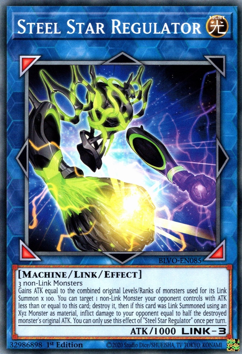 Steel Star Regulator (85) (BLVO) - YuGiOh Single