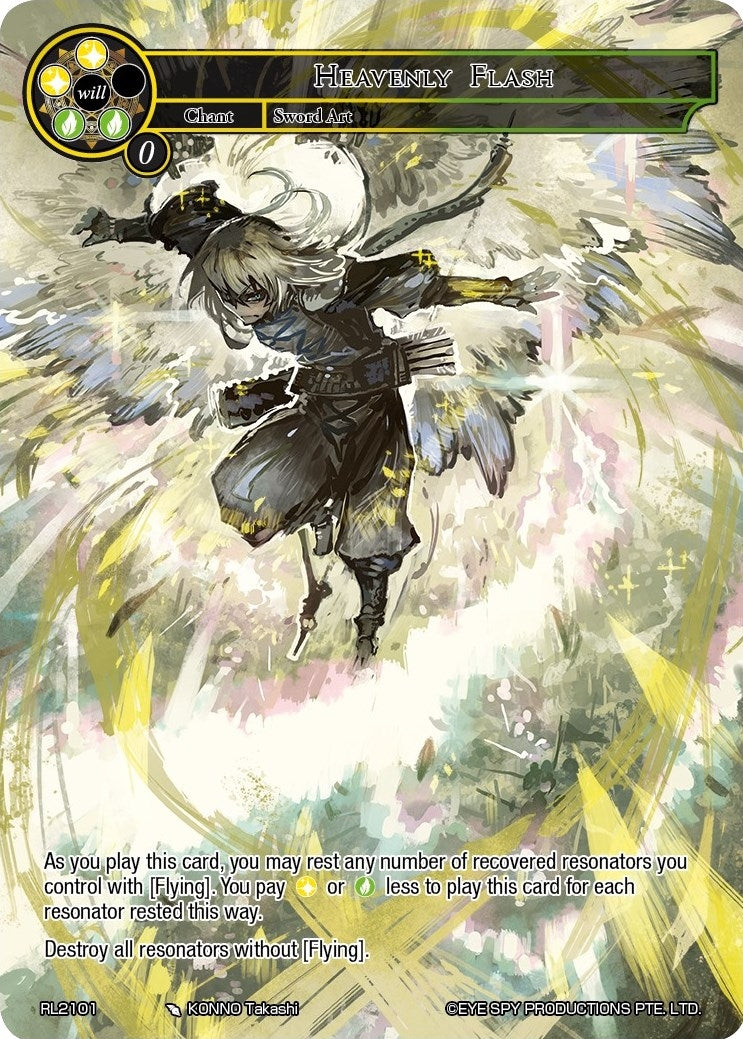Heavenly Flash (2101) [PRO] - Force of Will Single