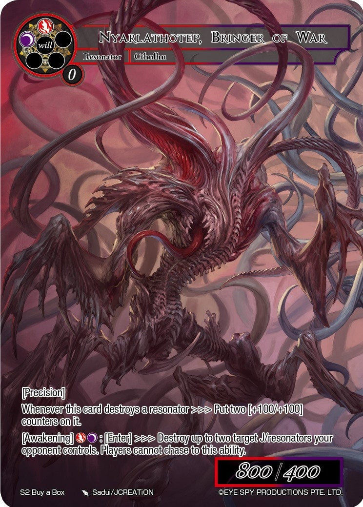 Nyarlathotep Bringer of War (2) [PRO] - Force of Will Single